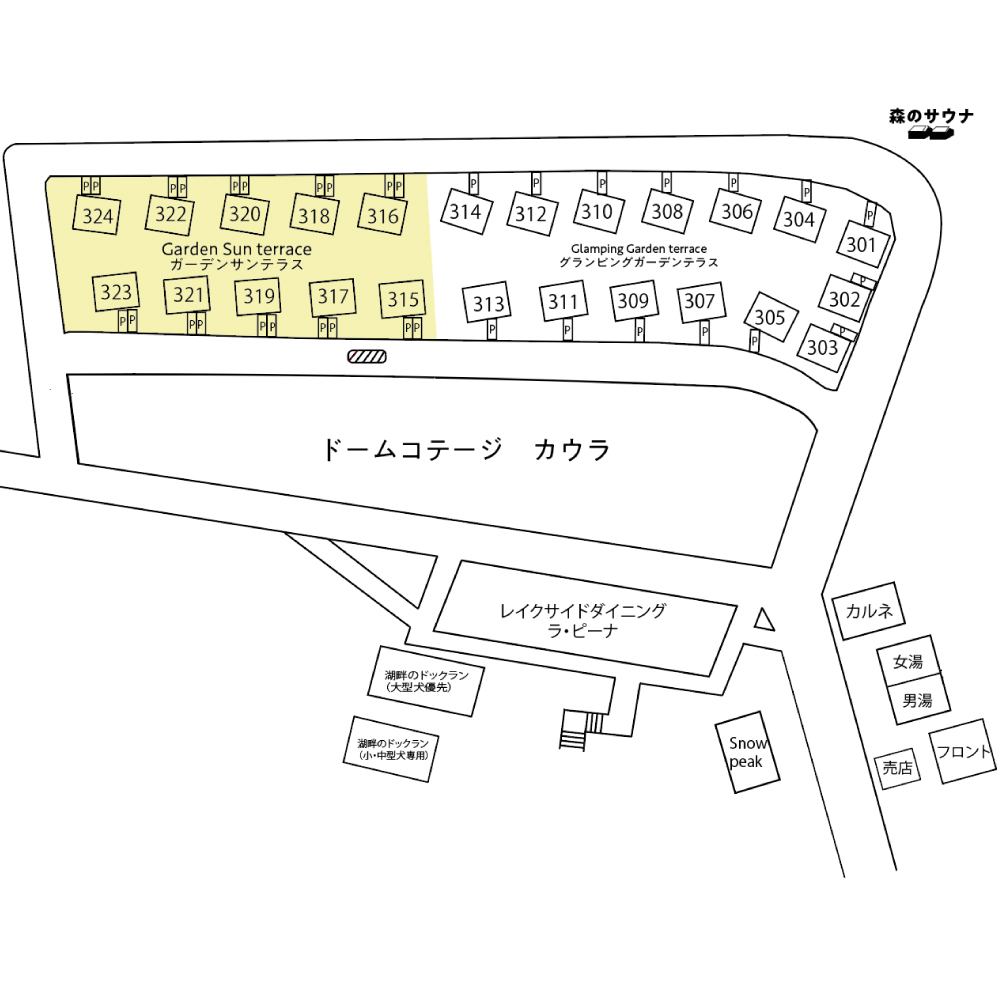 ガーデンサンテラスmap画像