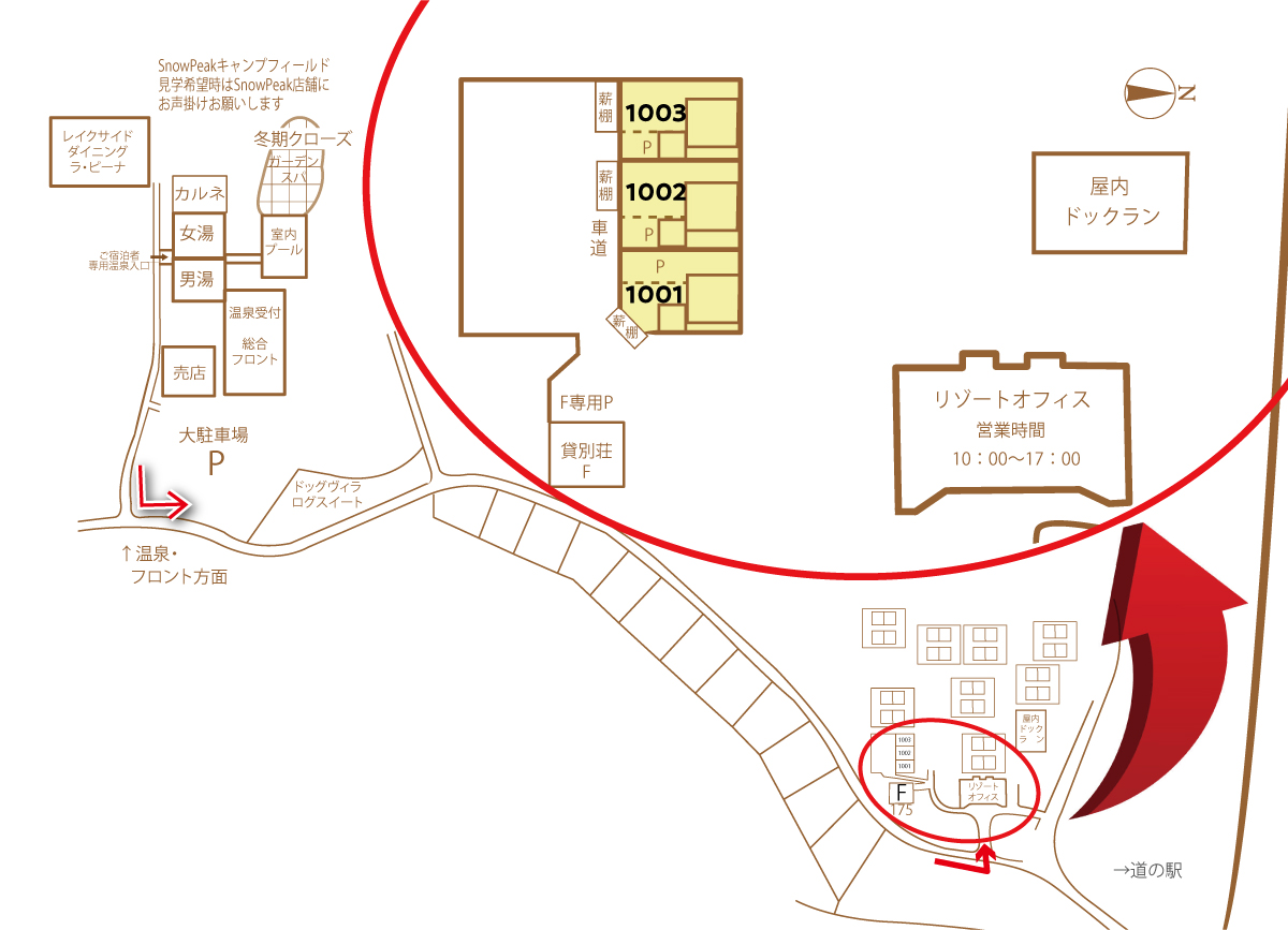 サウナグランピングキャビンmap画像