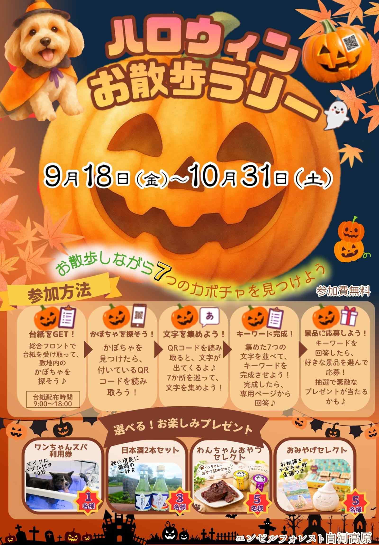 ハロウィンお散歩ラリー画像