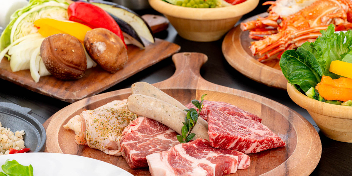 部屋食プレミアムBBQ画像
