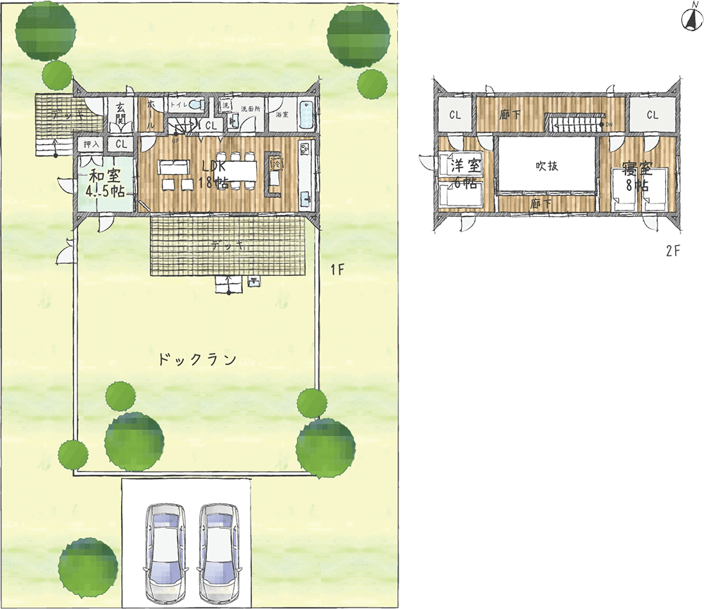 Nagomi（和み）間取り図