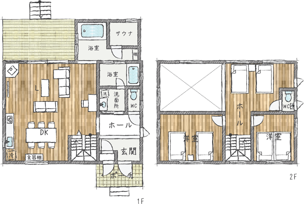 Tuuli（トゥーリ）間取り図