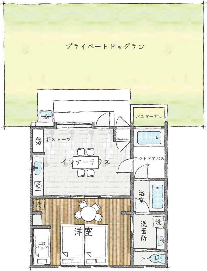 ログプレミアムヴァロ間取り図